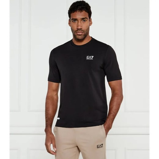 EA7 T-shirt | Regular Fit ze sklepu Gomez Fashion Store w kategorii T-shirty męskie - zdjęcie 184325553