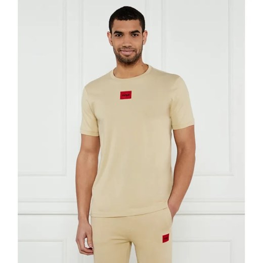 HUGO T-shirt Diragolino212 | Regular Fit ze sklepu Gomez Fashion Store w kategorii T-shirty męskie - zdjęcie 184325592