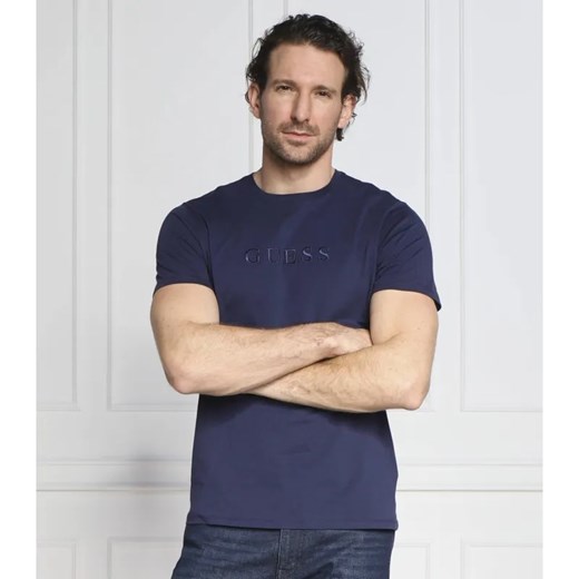 GUESS T-shirt SS CLASSIC | Regular Fit ze sklepu Gomez Fashion Store w kategorii T-shirty męskie - zdjęcie 184325610