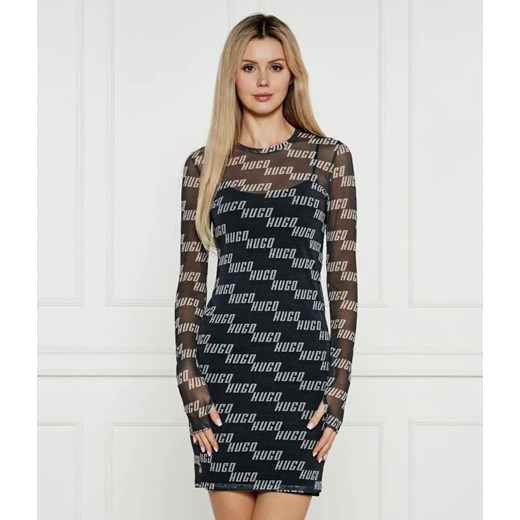 HUGO Sukienka Nelonie ze sklepu Gomez Fashion Store w kategorii Sukienki - zdjęcie 184325622