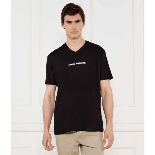Armani Exchange T-shirt | Regular Fit ze sklepu Gomez Fashion Store w kategorii T-shirty męskie - zdjęcie 184325624
