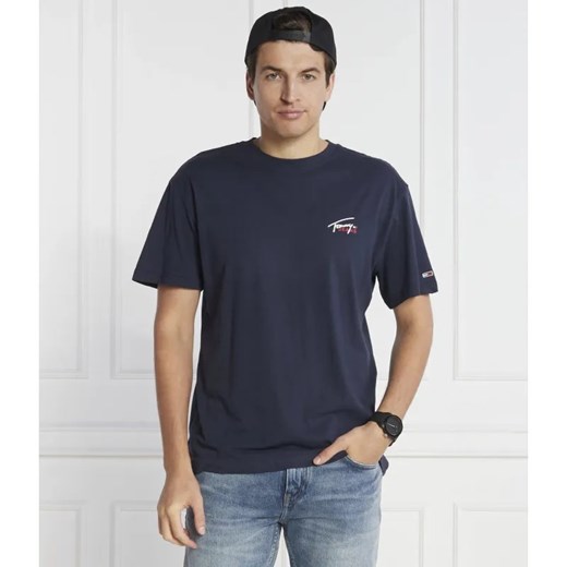 Tommy Jeans T-shirt SMALL FLAG | Classic fit ze sklepu Gomez Fashion Store w kategorii T-shirty męskie - zdjęcie 184325672