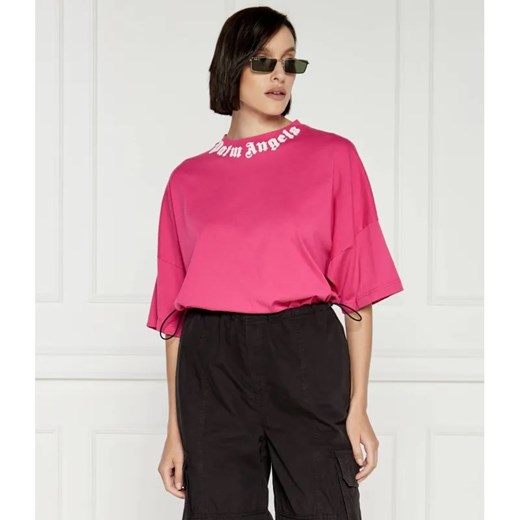 Palm Angels T-shirt | Loose fit ze sklepu Gomez Fashion Store w kategorii Bluzki damskie - zdjęcie 184325881