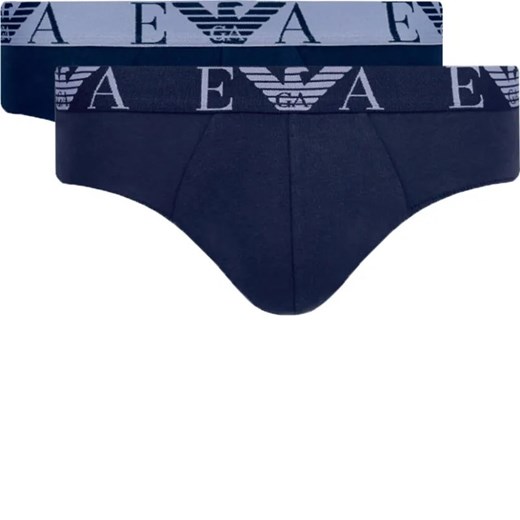 Emporio Armani Slipy 2-pack ze sklepu Gomez Fashion Store w kategorii Majtki męskie - zdjęcie 184325921