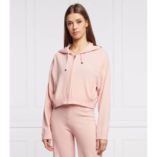 Juicy Couture Bluza | Cropped Fit | z dodatkiem wełny i kaszmiru ze sklepu Gomez Fashion Store w kategorii Bluzy damskie - zdjęcie 184325950