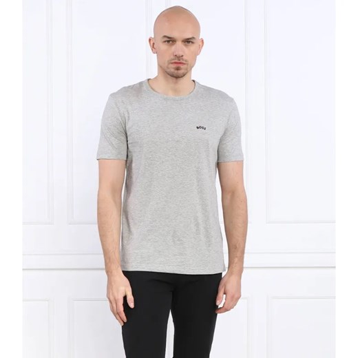 BOSS GREEN T-shirt Tee Curved | Regular Fit ze sklepu Gomez Fashion Store w kategorii T-shirty męskie - zdjęcie 184325980