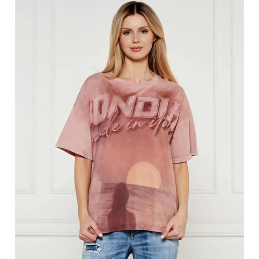 DONDUP - made in Italy T-shirt | Oversize fit ze sklepu Gomez Fashion Store w kategorii Bluzki damskie - zdjęcie 184326182