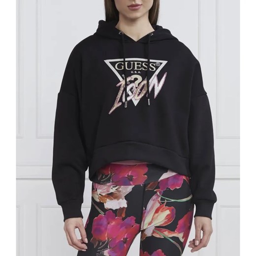 GUESS Bluza ICON | Cropped Fit ze sklepu Gomez Fashion Store w kategorii Bluzy damskie - zdjęcie 184326190