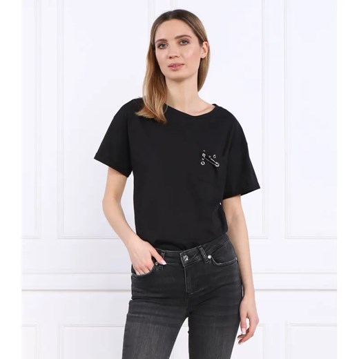 Liu Jo T-shirt | Regular Fit ze sklepu Gomez Fashion Store w kategorii Bluzki damskie - zdjęcie 184326193
