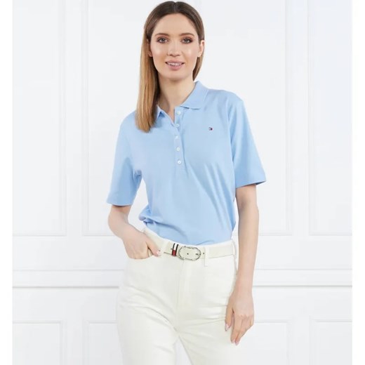Tommy Hilfiger Polo PIQUE | Regular Fit ze sklepu Gomez Fashion Store w kategorii Bluzki damskie - zdjęcie 184326234