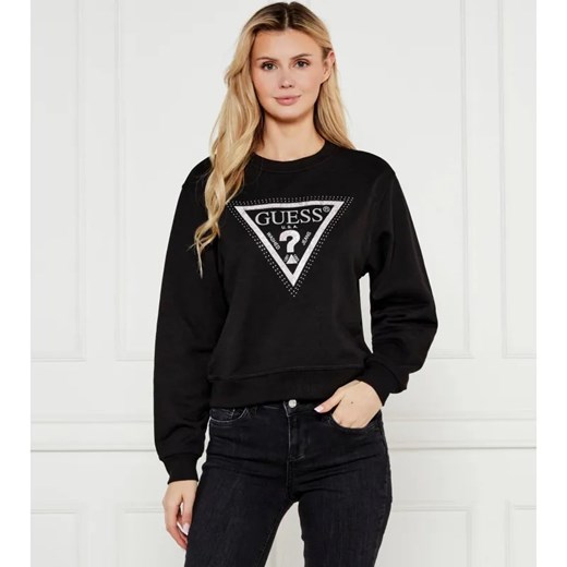 GUESS Bluza PYTHON | Regular Fit ze sklepu Gomez Fashion Store w kategorii Bluzy damskie - zdjęcie 184326264