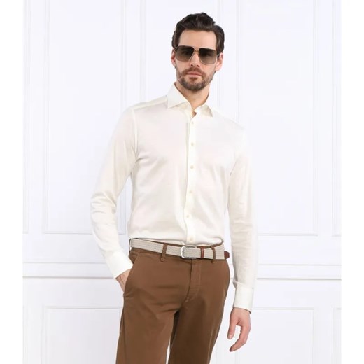 Stenströms Koszula | Slim Fit | z dodatkiem lnu ze sklepu Gomez Fashion Store w kategorii Koszule męskie - zdjęcie 184326281
