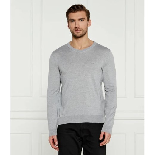 BOSS BLACK Wełniany sweter Baram-L | Regular Fit ze sklepu Gomez Fashion Store w kategorii Swetry męskie - zdjęcie 184326293