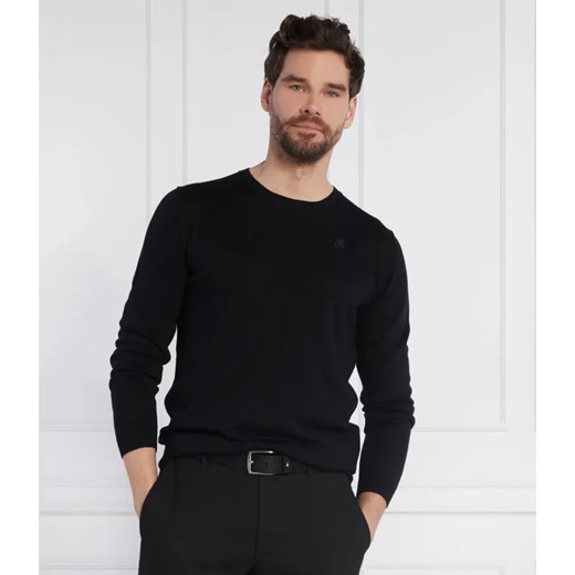 Karl Lagerfeld Wełniany sweter | Regular Fit ze sklepu Gomez Fashion Store w kategorii Swetry męskie - zdjęcie 184326301