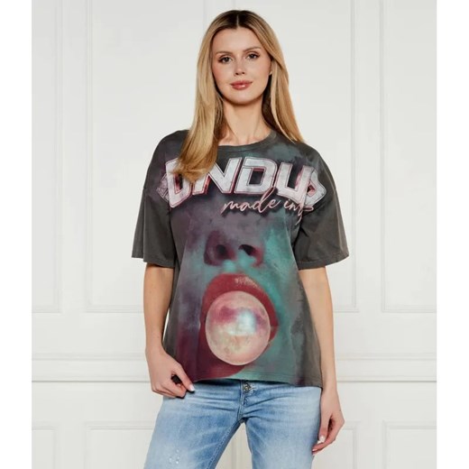 DONDUP - made in Italy T-shirt | Oversize fit ze sklepu Gomez Fashion Store w kategorii Bluzki damskie - zdjęcie 184326322