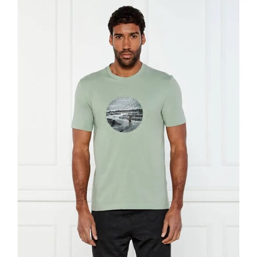 BOSS GREEN T-shirt Graphic Heritage | Regular Fit | stretch ze sklepu Gomez Fashion Store w kategorii T-shirty męskie - zdjęcie 184326443
