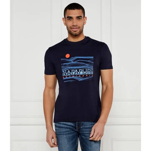 Napapijri T-shirt S-BUTI SS | Regular Fit ze sklepu Gomez Fashion Store w kategorii T-shirty męskie - zdjęcie 184326544