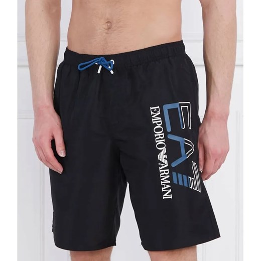 EA7 Szorty kąpielowe | Regular Fit ze sklepu Gomez Fashion Store w kategorii Kąpielówki - zdjęcie 184326572