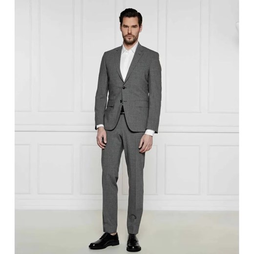 BOSS BLACK Garnitur H-Huge-2Pcs-224 | Slim Fit | z dodatkiem wełny 50 wyprzedaż Gomez Fashion Store