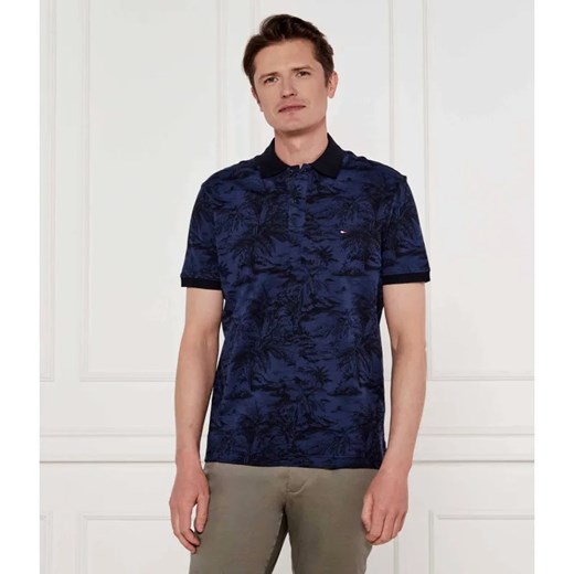 Tommy Hilfiger Polo | Regular Fit | z dodatkiem lnu ze sklepu Gomez Fashion Store w kategorii T-shirty męskie - zdjęcie 184326662
