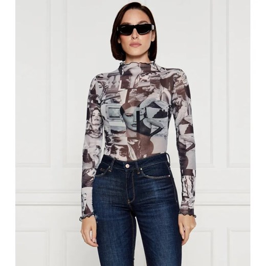 GUESS Bluzka ADRIANA | Slim Fit ze sklepu Gomez Fashion Store w kategorii Bluzki damskie - zdjęcie 184326721
