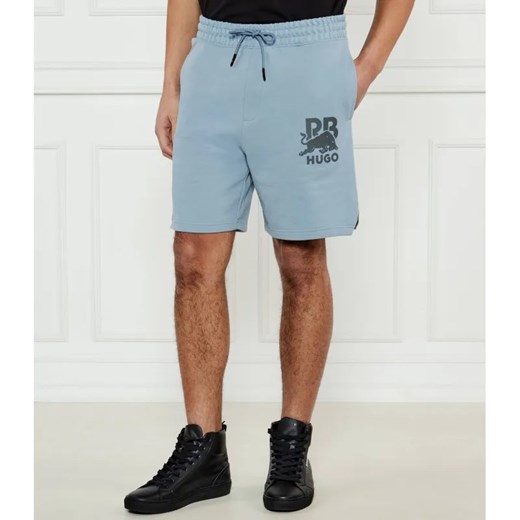 HUGO Szorty Deswick HUGO x Racing Bulls | Oversize fit ze sklepu Gomez Fashion Store w kategorii Spodenki męskie - zdjęcie 184326731
