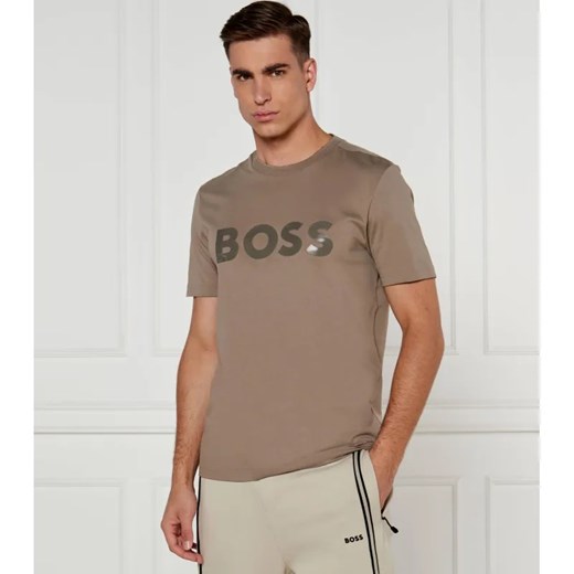 BOSS GREEN T-shirt Mirror | Regular Fit ze sklepu Gomez Fashion Store w kategorii T-shirty męskie - zdjęcie 184326751