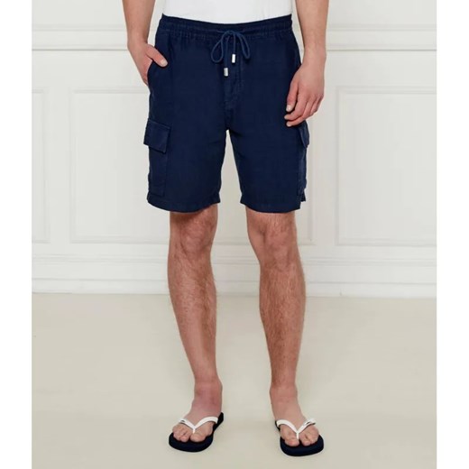 Vilebrequin Lniane szorty BAIE | Regular Fit M Gomez Fashion Store