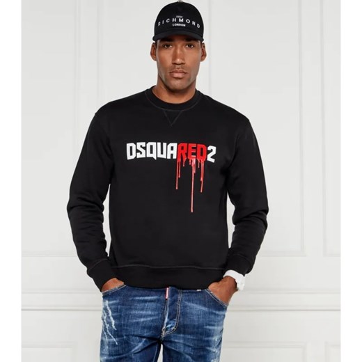 Dsquared2 Sweter | Regular Fit ze sklepu Gomez Fashion Store w kategorii Swetry męskie - zdjęcie 184326784