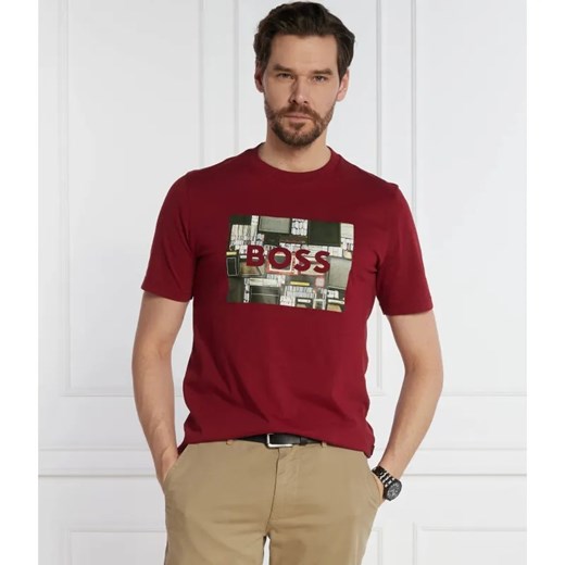 BOSS ORANGE T-shirt Teeheavyboss | Regular Fit ze sklepu Gomez Fashion Store w kategorii T-shirty męskie - zdjęcie 184326802
