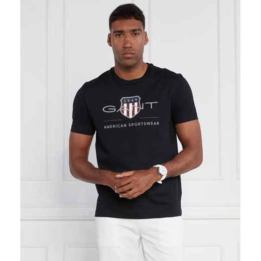 Gant T-shirt | Regular Fit ze sklepu Gomez Fashion Store w kategorii T-shirty męskie - zdjęcie 184326833