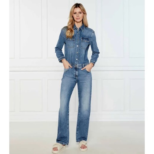 Pinko Jeansowy kombinezon TSAVO ze sklepu Gomez Fashion Store w kategorii Kombinezony damskie - zdjęcie 184326882