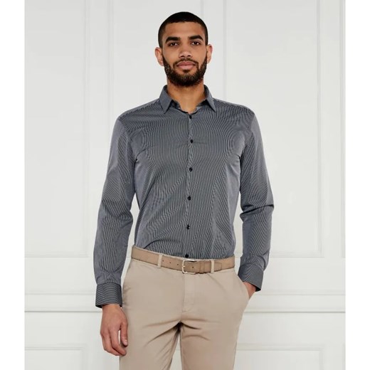 BOSS BLACK Koszula P-HANK-s-kent-C1-222 | Slim Fit ze sklepu Gomez Fashion Store w kategorii Koszule męskie - zdjęcie 184326883