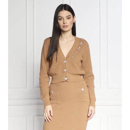 Liu Jo Kardigan | Cropped Fit ze sklepu Gomez Fashion Store w kategorii Swetry damskie - zdjęcie 184326903