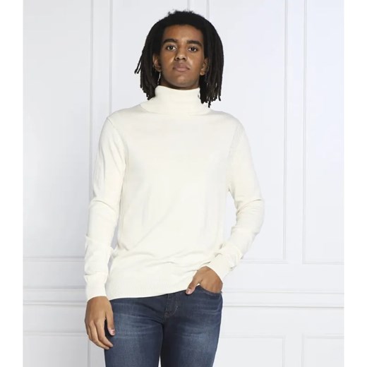 GUESS Golf | Regular Fit | z dodatkiem jedwabiu ze sklepu Gomez Fashion Store w kategorii Swetry męskie - zdjęcie 184326922