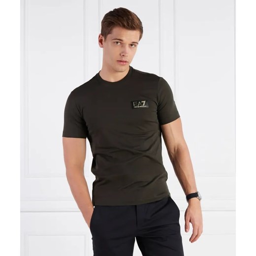 EA7 T-shirt | Regular Fit ze sklepu Gomez Fashion Store w kategorii T-shirty męskie - zdjęcie 184326941