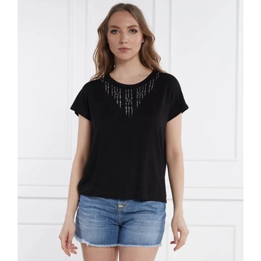 Liu Jo Sport T-shirt | Regular Fit ze sklepu Gomez Fashion Store w kategorii Bluzki damskie - zdjęcie 184326951