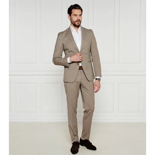 BOSS BLACK Garnitur C-Huge-2Pcs-241 | Slim Fit | z dodatkiem wełny ze sklepu Gomez Fashion Store w kategorii Garnitury męskie - zdjęcie 184326972