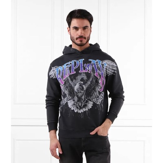 Replay Bluza | Regular Fit ze sklepu Gomez Fashion Store w kategorii Bluzy męskie - zdjęcie 184326984