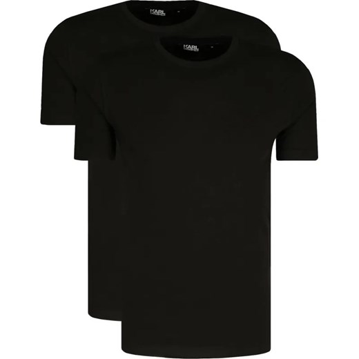 Karl Lagerfeld T-shirt 2-pack | Regular Fit ze sklepu Gomez Fashion Store w kategorii T-shirty męskie - zdjęcie 184327040