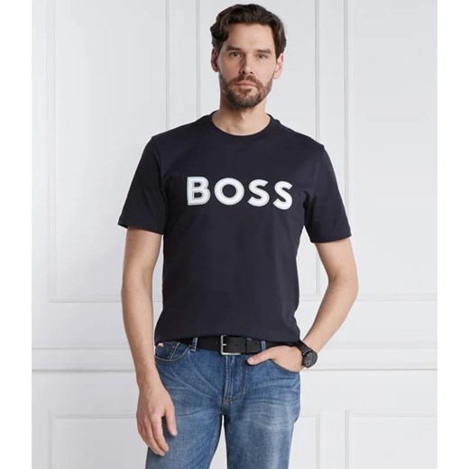 BOSS GREEN T-shirt Tee 1 | Regular Fit ze sklepu Gomez Fashion Store w kategorii T-shirty męskie - zdjęcie 184327062