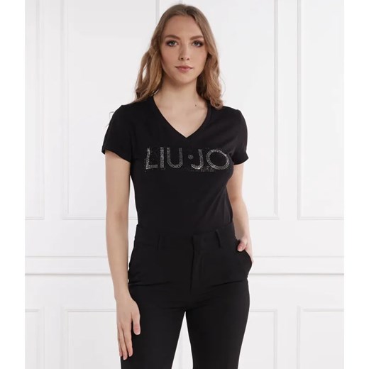 Liu Jo T-shirt | Regular Fit ze sklepu Gomez Fashion Store w kategorii Bluzki damskie - zdjęcie 184327110