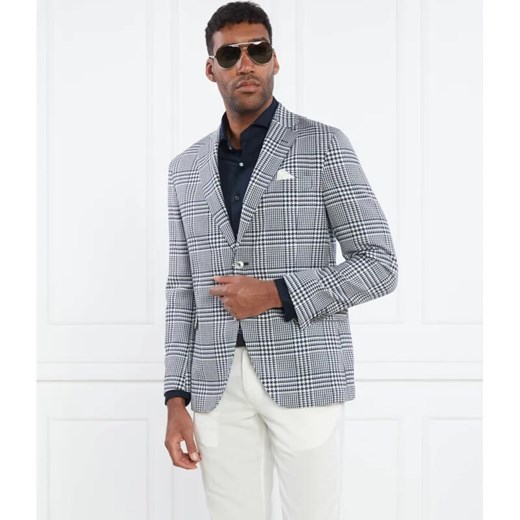 Oscar Jacobson Lniana marynarka | Regular Fit | z dodatkiem wełny ze sklepu Gomez Fashion Store w kategorii Marynarki męskie - zdjęcie 184327140