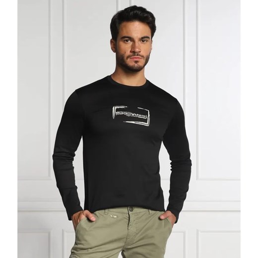Emporio Armani Longsleeve | Regular Fit ze sklepu Gomez Fashion Store w kategorii T-shirty męskie - zdjęcie 184327234