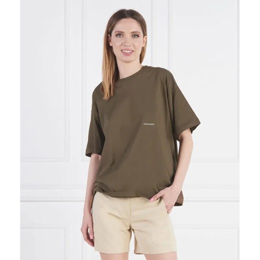 Trussardi T-shirt | Loose fit ze sklepu Gomez Fashion Store w kategorii Bluzki damskie - zdjęcie 184327252