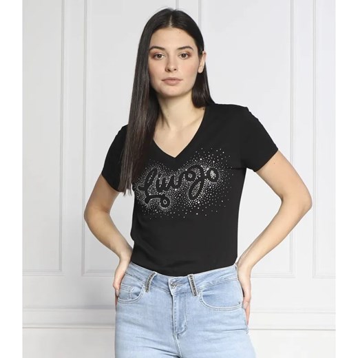 Liu Jo T-shirt | Regular Fit ze sklepu Gomez Fashion Store w kategorii Bluzki damskie - zdjęcie 184327264