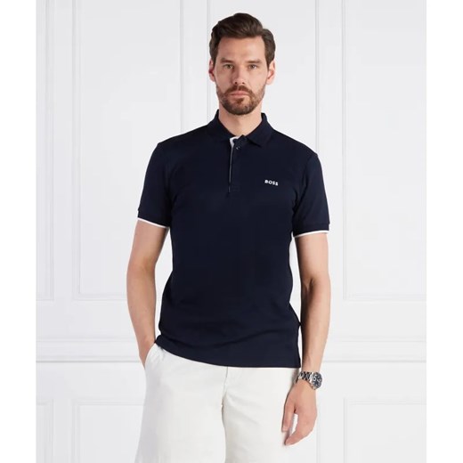 BOSS GREEN Polo Paule | Slim Fit ze sklepu Gomez Fashion Store w kategorii T-shirty męskie - zdjęcie 184327271