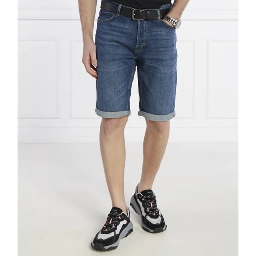HUGO Jeansowe szorty 634/S | Tapered ze sklepu Gomez Fashion Store w kategorii Spodenki męskie - zdjęcie 184327371