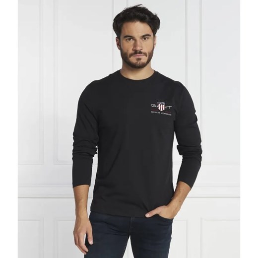Gant Longsleeve MEDIUM ARCHIVE SHIELD | Regular Fit ze sklepu Gomez Fashion Store w kategorii T-shirty męskie - zdjęcie 184327374