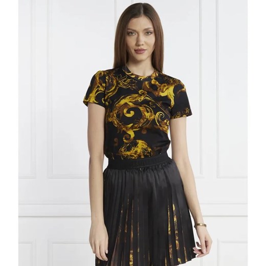 Versace Jeans Couture T-shirt | Regular Fit ze sklepu Gomez Fashion Store w kategorii Bluzki damskie - zdjęcie 184327400